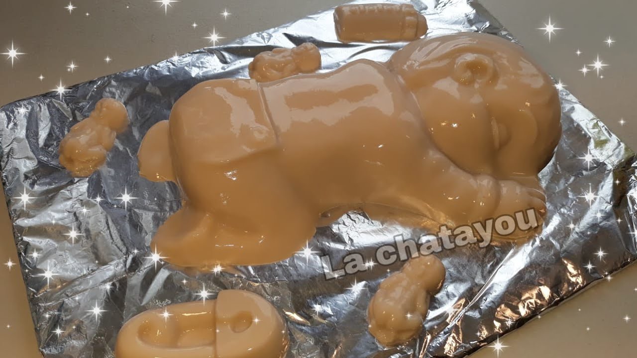 Como hacer una gelatina de color Carne