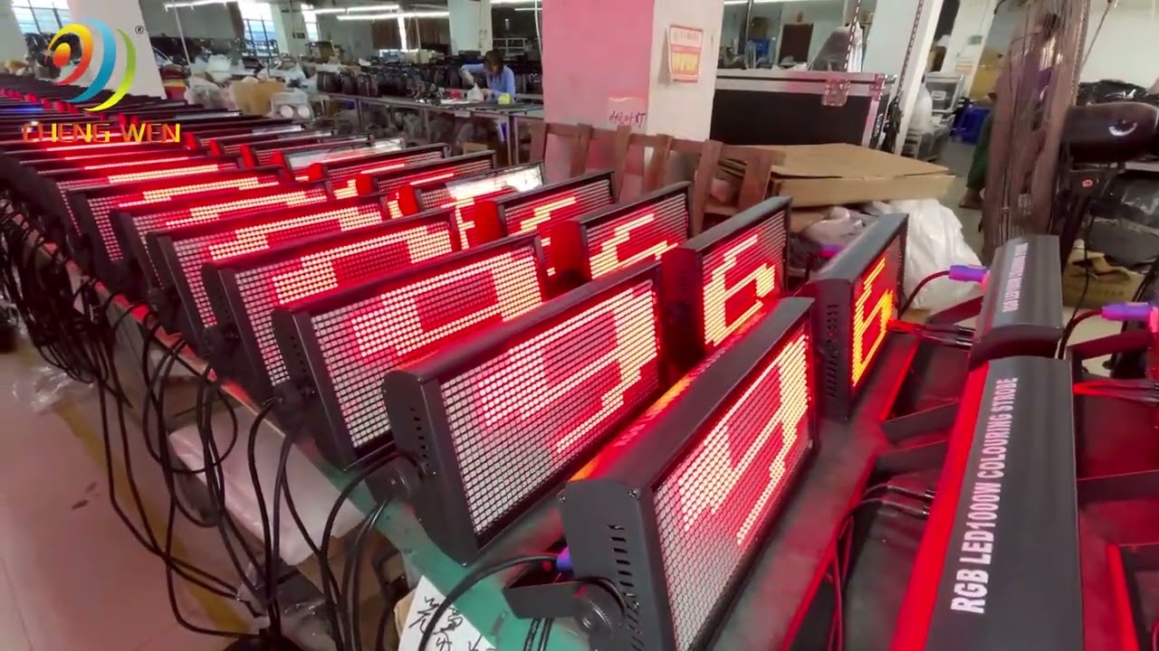 1000W LED Strobe Light with 80-segment strobe
