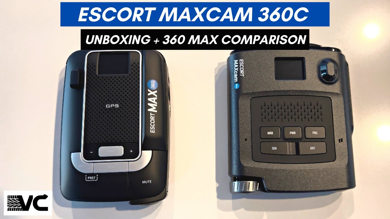 Escort MAXcam 360c Unboxing + Test Fitting with Blendmount