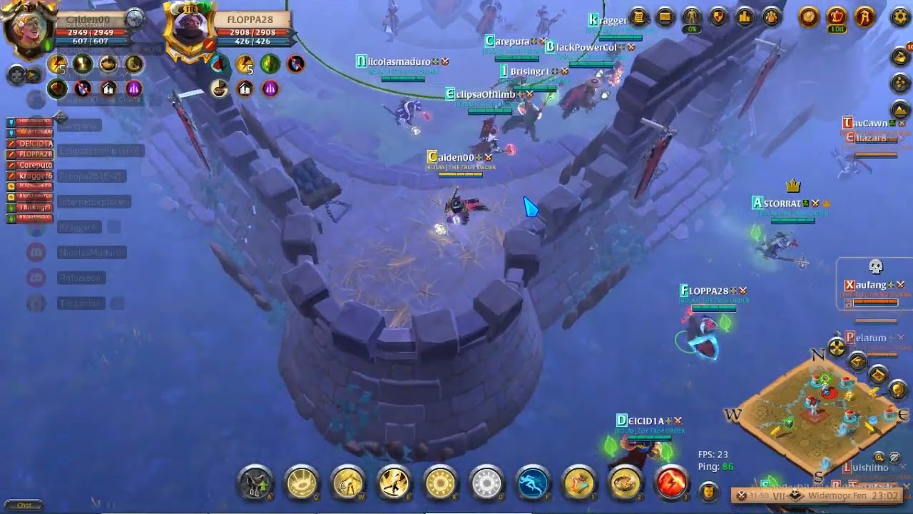 Pov Healer The True orden Vs Furia noctuna volvio la hermosa de nuestro caller