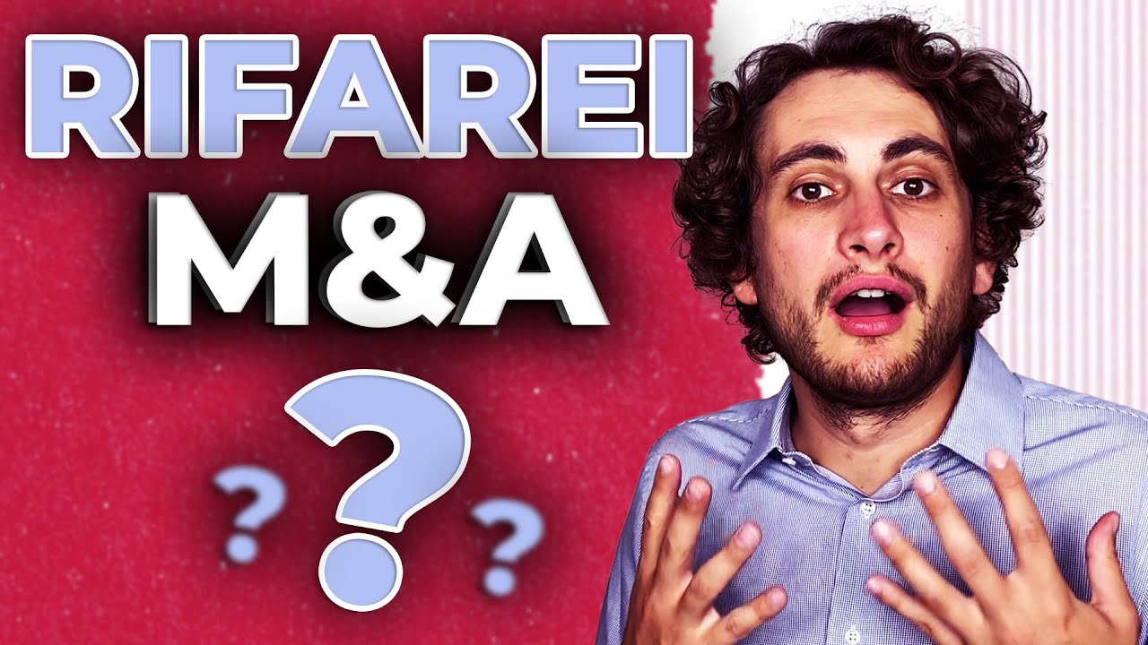 INVESTMENT BANKING M&A: PRO vs CONTRO, basati sulla MIA ESPERIENZA