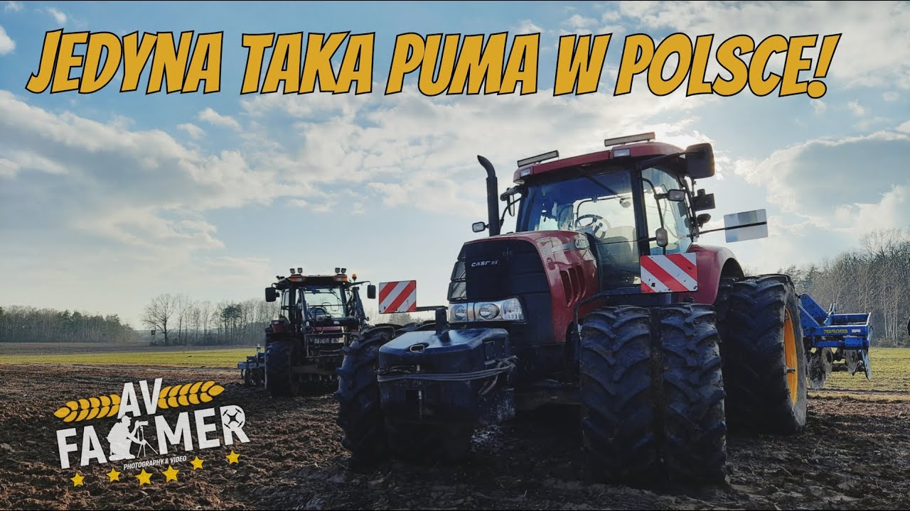 Jedyna Taka Puma w Polsce! Talerzowanie na 2 zestawy! Case Puma 130| Case JXU 115|Rozpoczęcie sezonu
