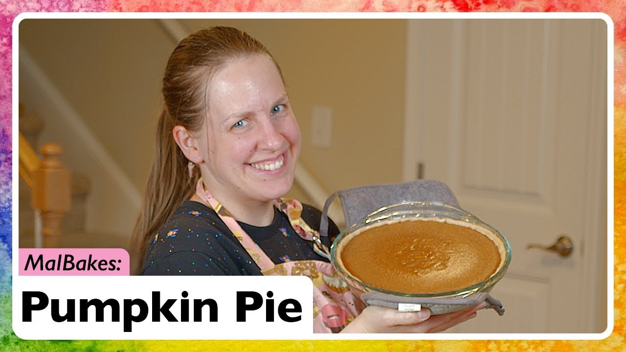 MalBakes:  Pumpkin Pie