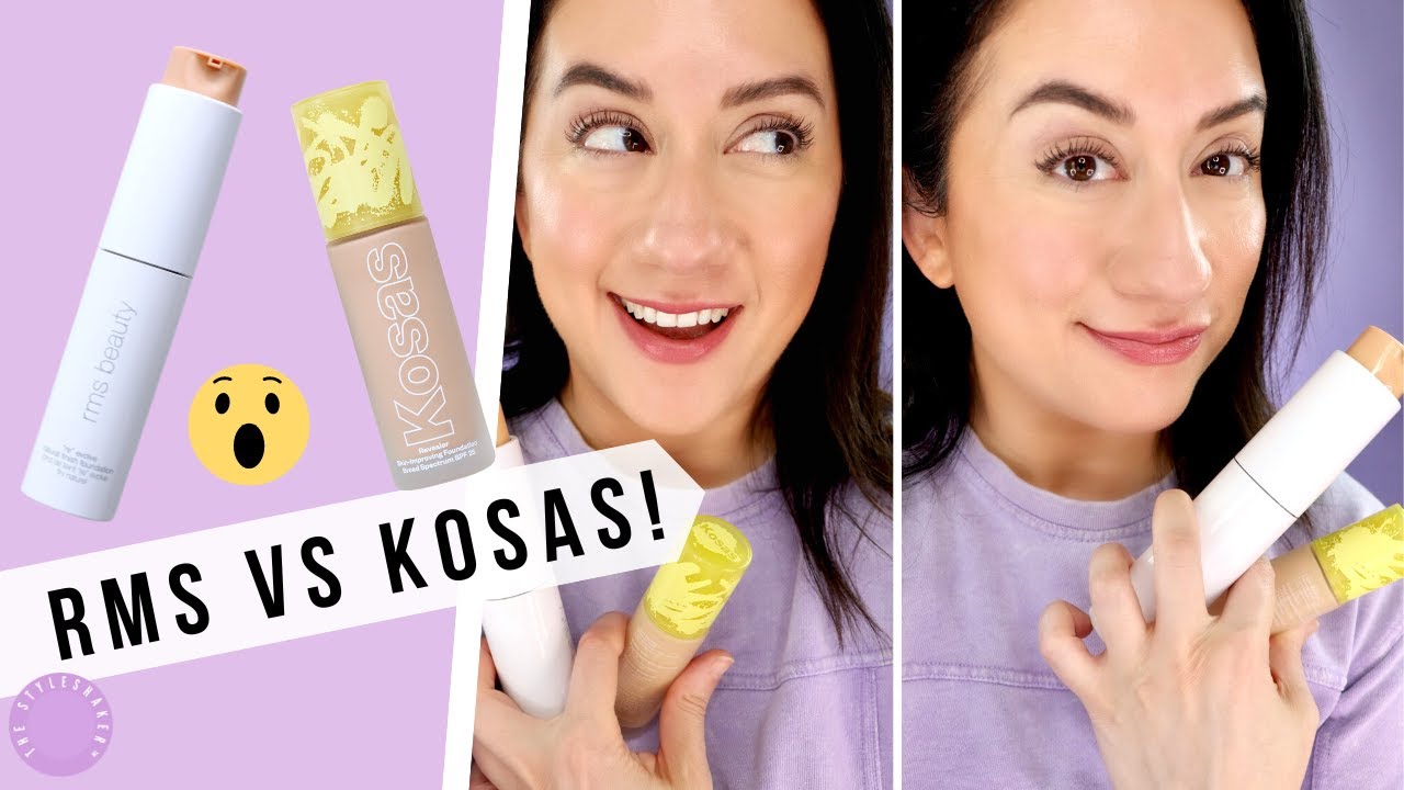 KOSAS vs RMS BEAUTY, Which LIQUID FOUNDATION Is Best For You? Honest, In-Depth Comparison Review