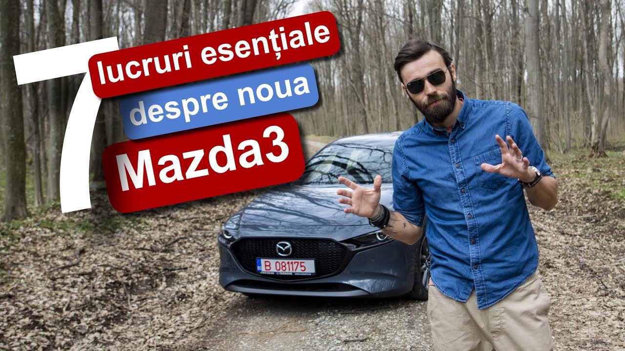 Noua Mazda3: preț, motorizări și dotări || MotorVlogTV