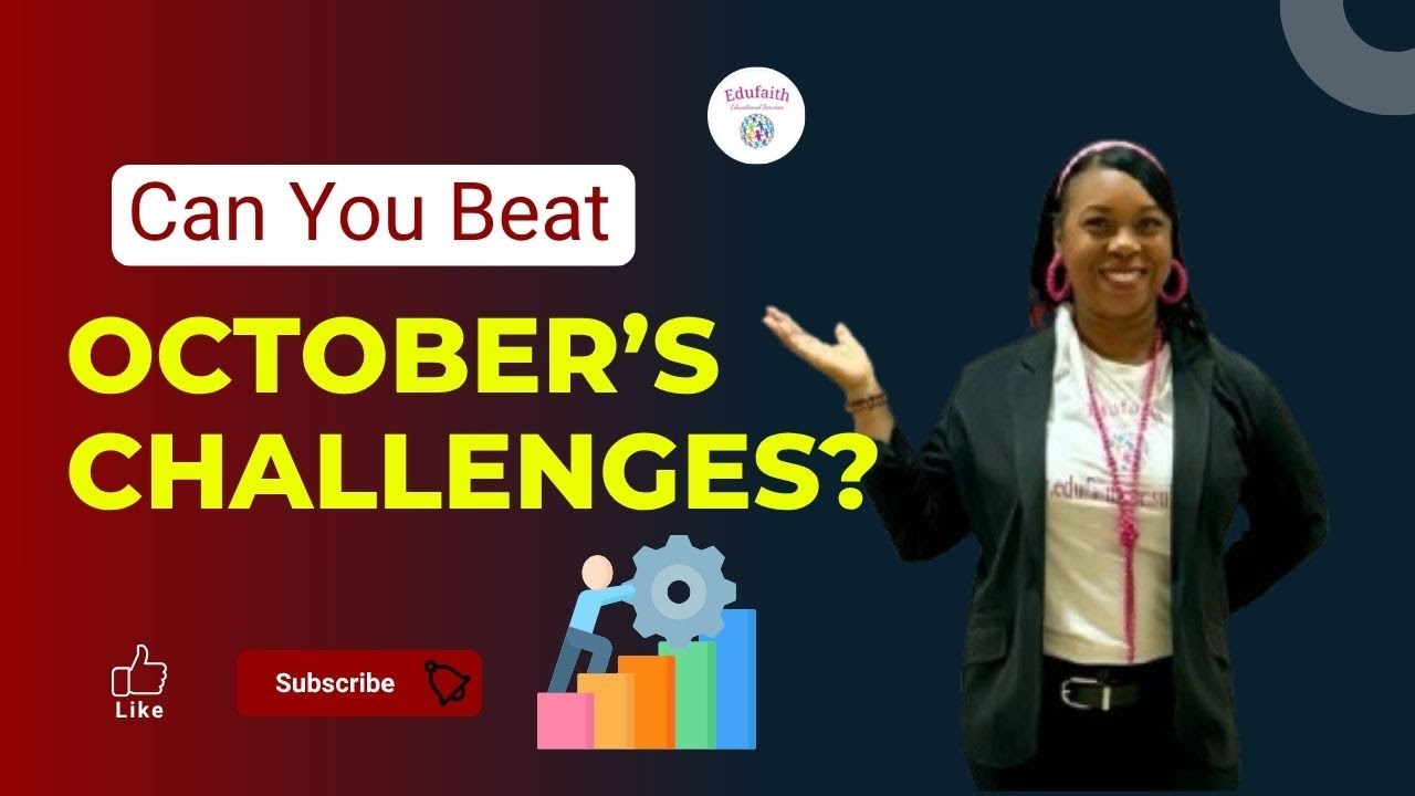 Can You OVERCOME These 2 Huge Hurdles in October? | Positive School Culture & Education Insights
