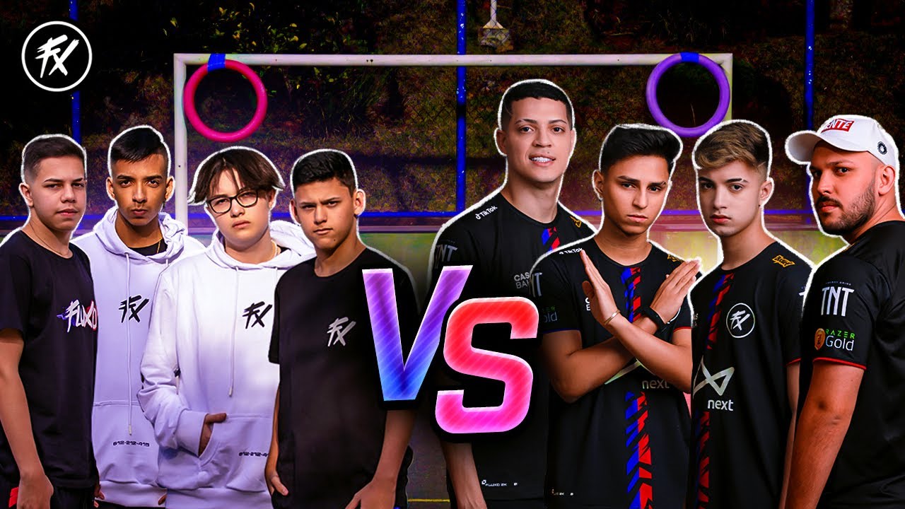 NOBRU E CEROL DESAFIARAM O TIME BASE!! ‹ FLUXO ›