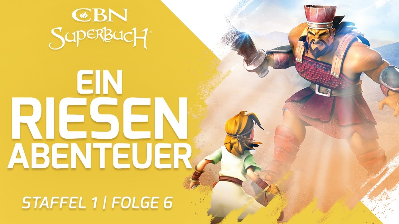 David gegen Goliath – Ein Riesen Abenteuer | Superbuch (Staffel 1, Folge 6)