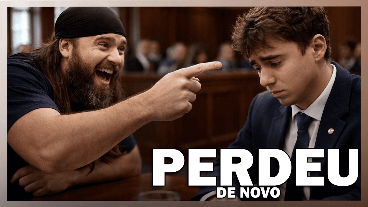 NIKOLAS FERREIRA PERDE PROCESSO CONTRA NANDO MOURA