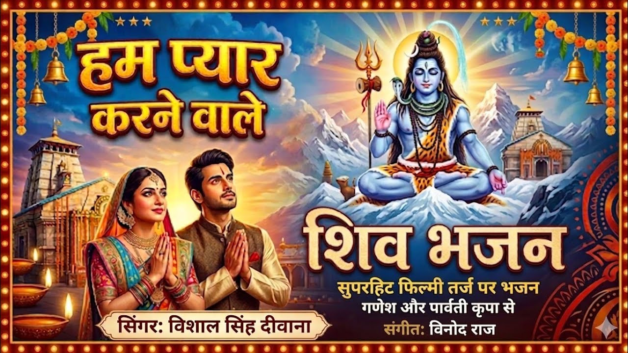 फ़िल्मी तर्ज़ पर शिव भजन 🌹 Ham Pyar Karne Wale 🌹 Filmi Tarj Par Shiv Bhajan 🌹 हम प्यार करने वाले