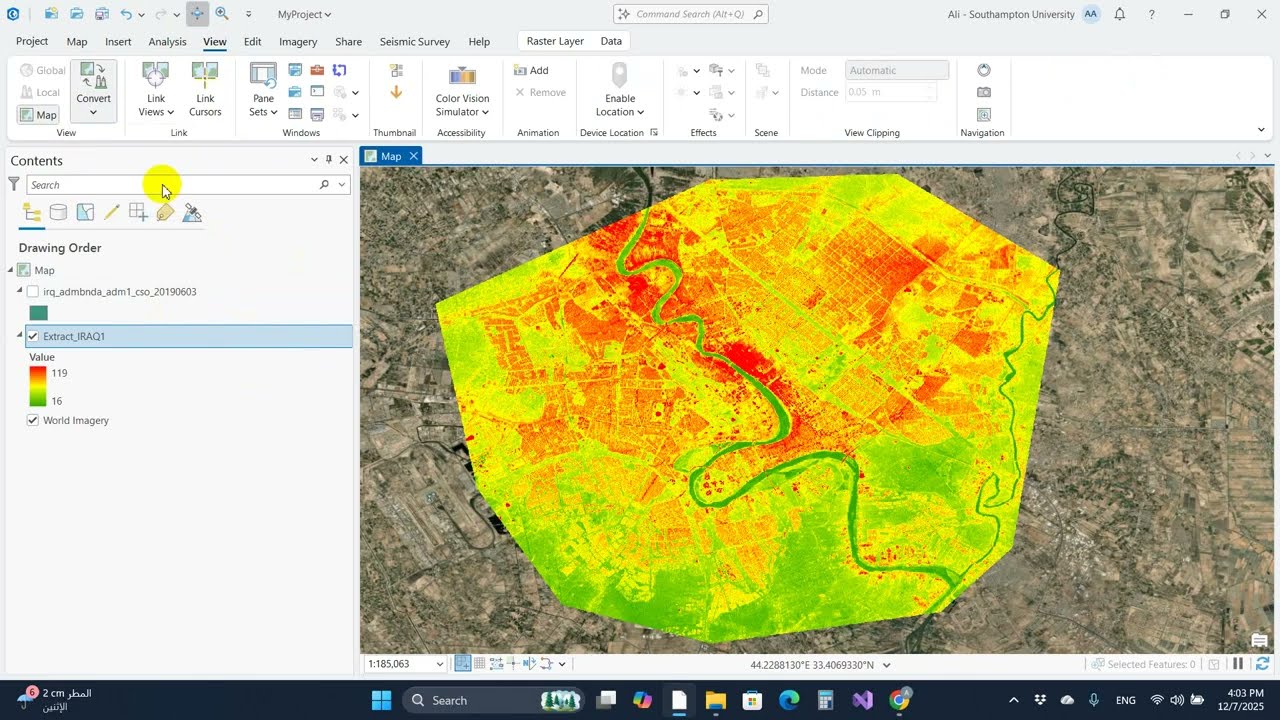 Predicting Flood Extent with Rainfall Data | ArcGIS Pro Flood Simulation Tool