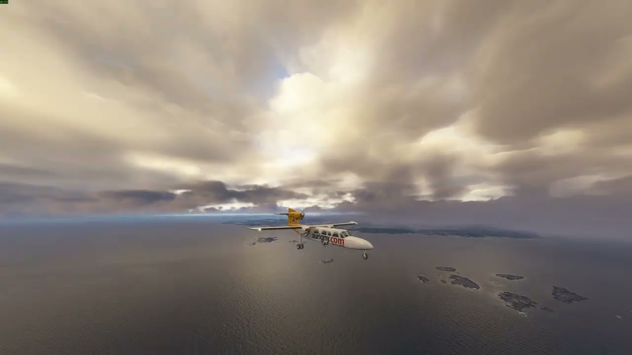 Microsoft Flight Simulator 2024 Lądowanie ENTO
