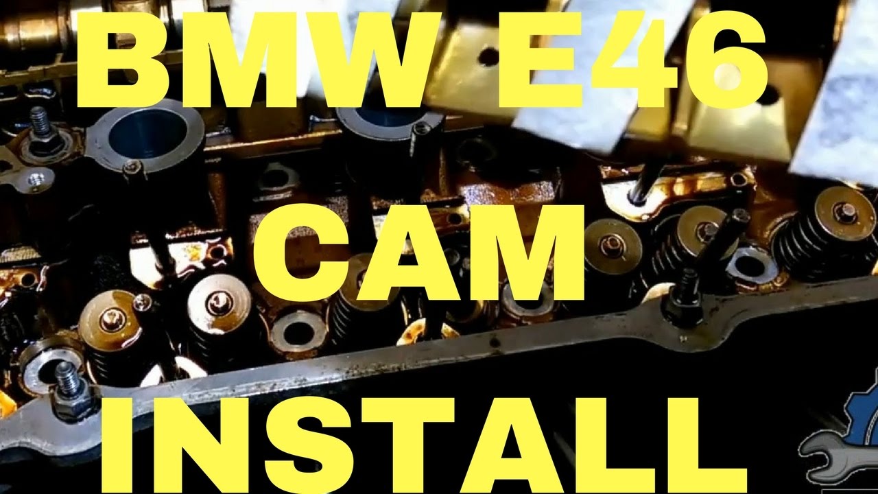 Camshaft installation without special tool BMW e46