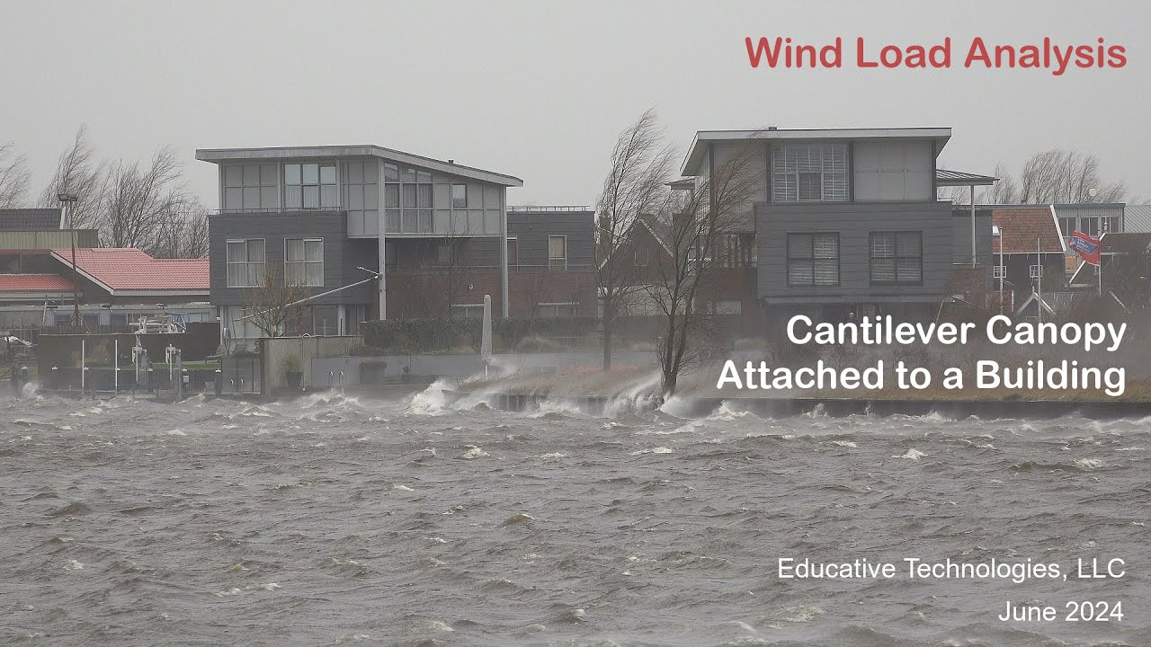 SA73: Wind Load Analysis for an Attached Canopy