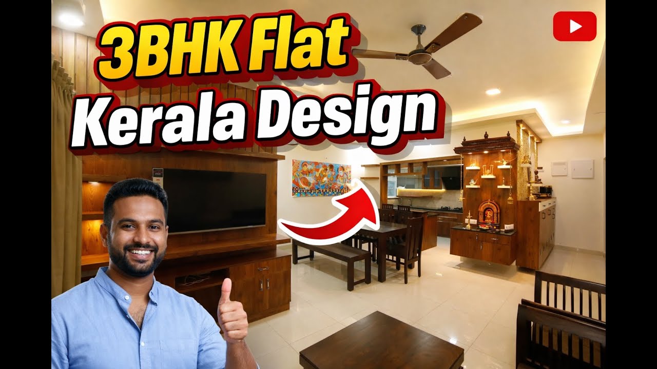 Brigade Buena Vista | Modern Kerala Style Flat Interior | Luxury Meets Tradition 🏡 ✨