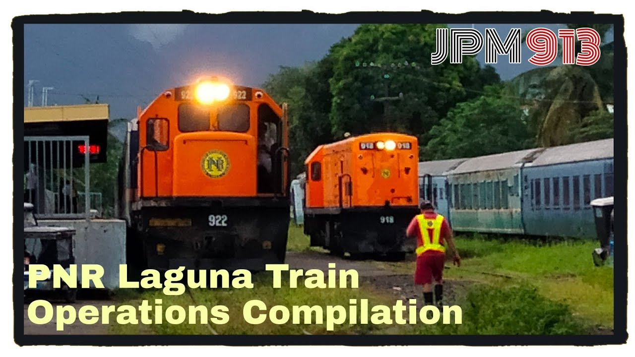 PNR Trains of Laguna Compilation - Interprovincial Commuter and Calamba Yard Operations