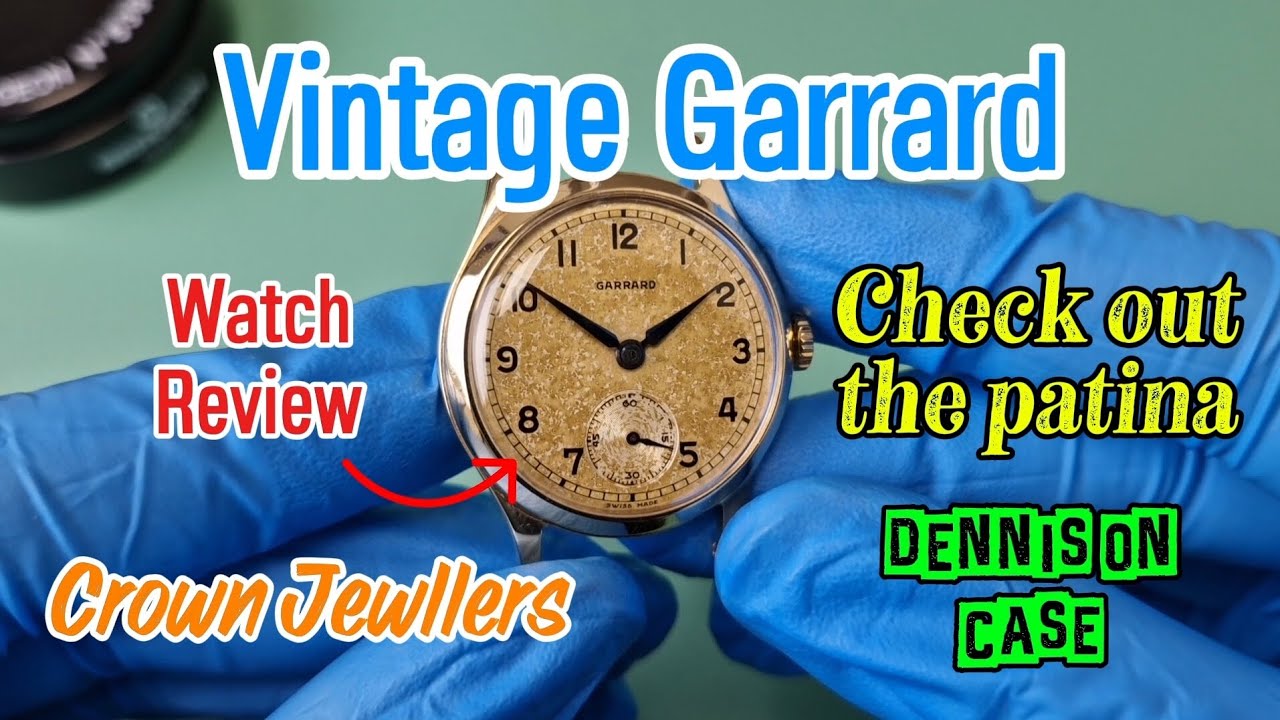 Garrard Vintage Gents Dress Watch Review - A Vintage Collectors Piece? #garrard