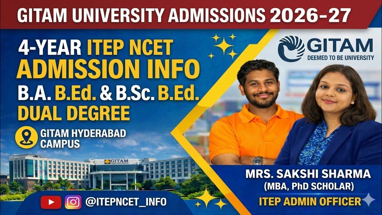 తెలుగు లో ( NEW VIDEO)  GITAM HYD CAMPUS ,PROGRAM (ITEP)  FEE & CLASS ROOM ? 