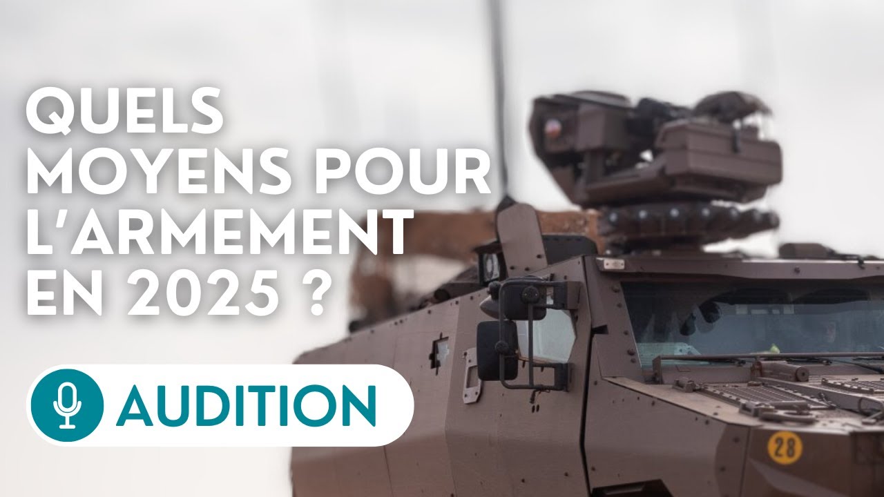🔴 Le délégué général pour l’armement, Emmanuel Chiva, est auditionné sur le PLF 2025
