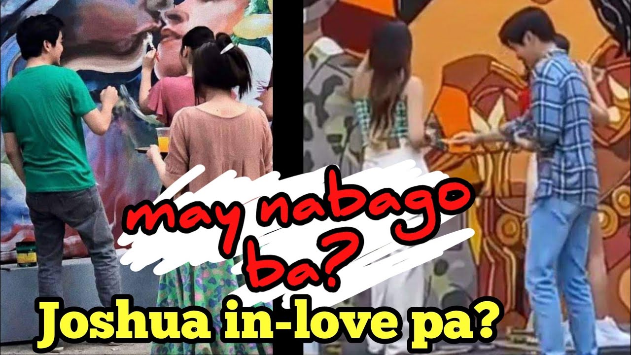 JOSHUA in-love pa! See the difference 💛💛💛