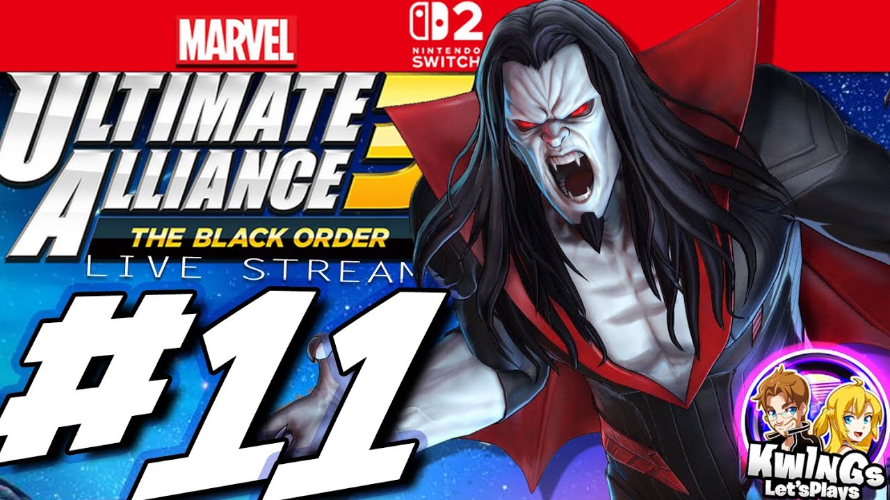 Marvel Ultimate Alliance 3 LIVE Part 11 Curse of the Vampire! MUA3 5th Anniversary