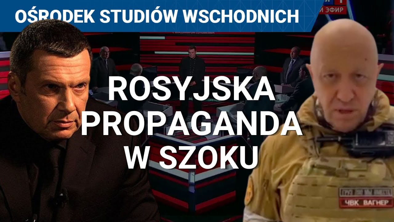 Co media w Rosji m&oacute;wiły o buncie? Rosyjska propaganda i bunt Prigożyna