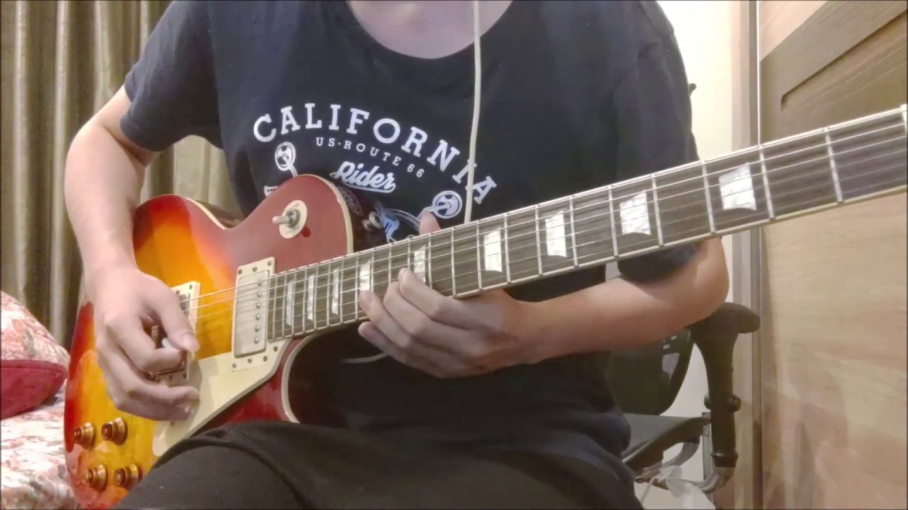 けいおん　私の恋はホッチキスguitar cover