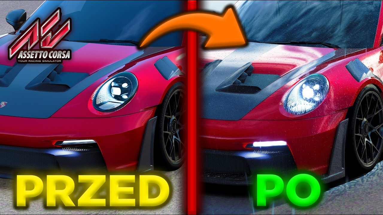 🔥 HOW TO MAKE BETTER GRAPHICS IN ASSETTO CORSA 😮📷