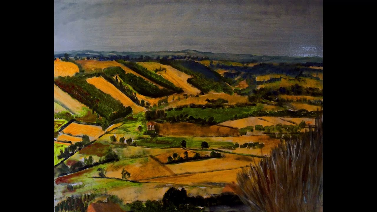 La campagne en été ( ensemble d' instruments)