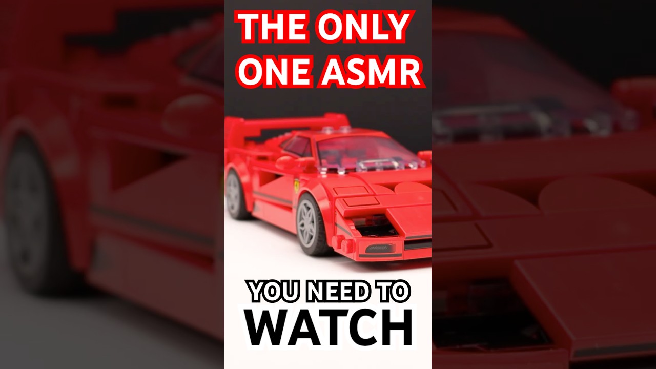 The ONLY ASMR Video You'll Ever Need is Here #lego #asmr