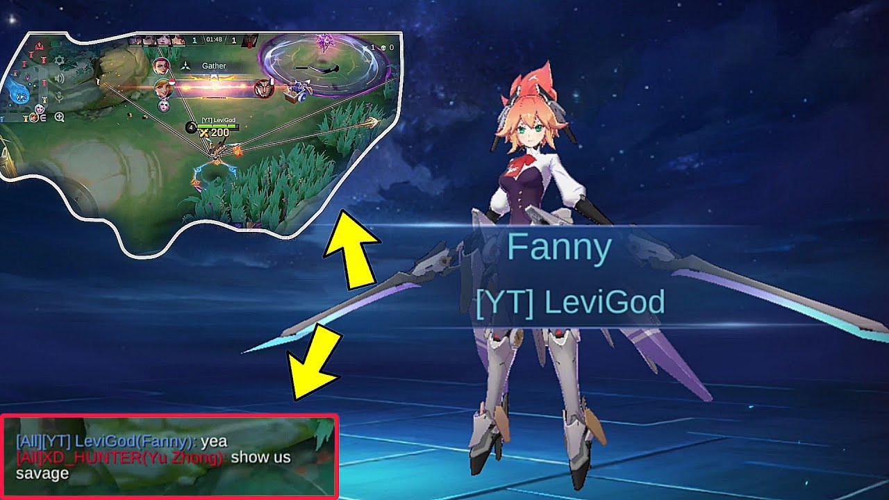 SAVAGE? FANNY AGGRESSIVE GAMEPLAY !!! |LEVIGOD |