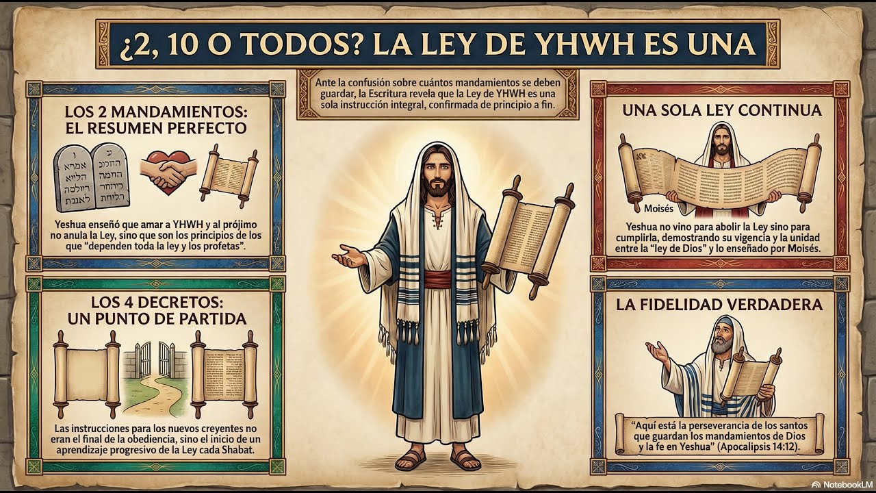 156 Cuantos mandamientos debemos seguir:  2, 4, 5 ,10, mas ?