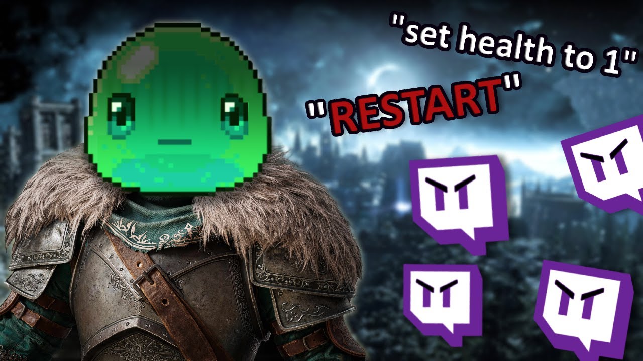 Dark Souls 3, but my viewers control the game