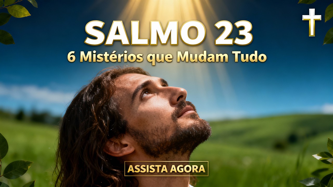 Oração Salmo 23 para Oração de Fé e Paz de Deus 🙏