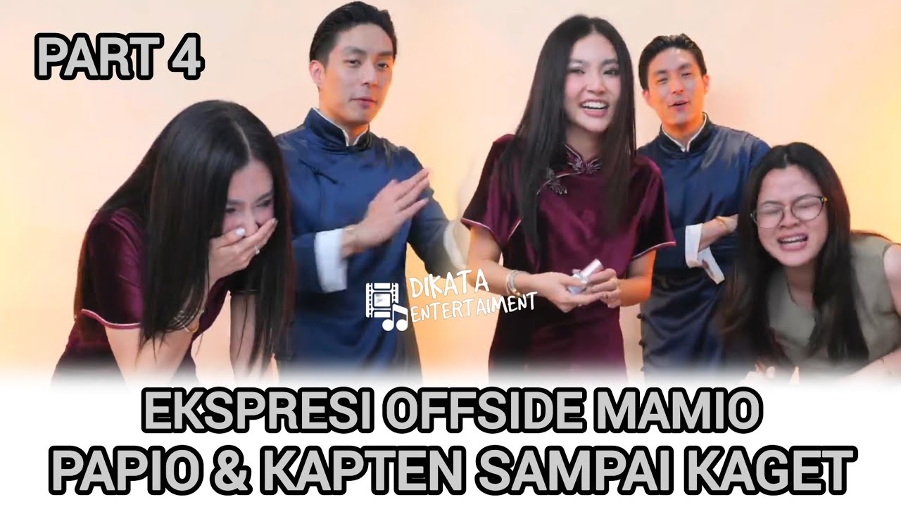 EKSPRESI OFFSIDE BUNDA SARWENDAH - PA GIO DAN KAPTEN SAMPAI KAGET #video #love #happy 
