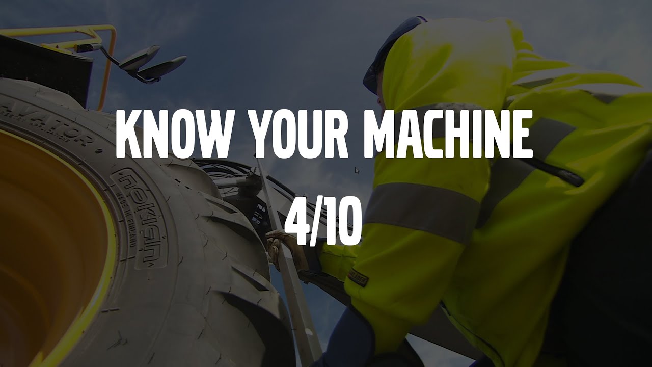 Volvo Wheeled Excavators E-series - Operating instructions - Know your machine – 4/10