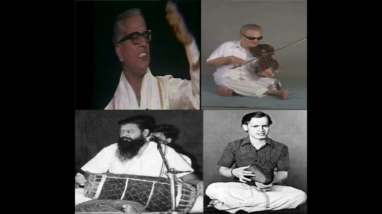 TR Subramaniam-M Chandrasekaran-Karaikudi R Mani-G Harishankar Madras concert (12/16/1987)