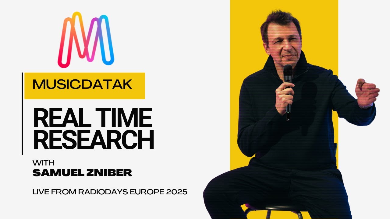 Innovations in Music Research: Samuel Zniber CEO of MusicDatak at RadioDays Europe 2025