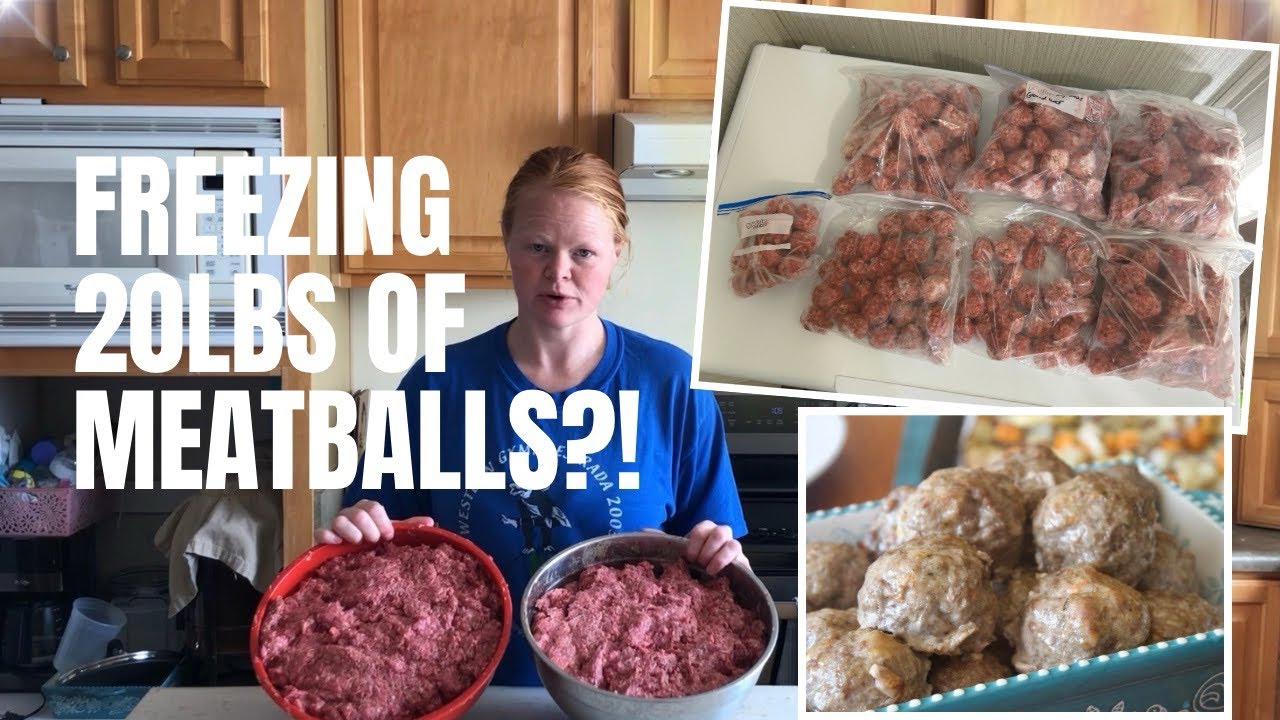 Покупка мяса оптом в Sam’s Club | Рецепт больших фрикаделек для заморозки | 9 кг говяжьего фарша