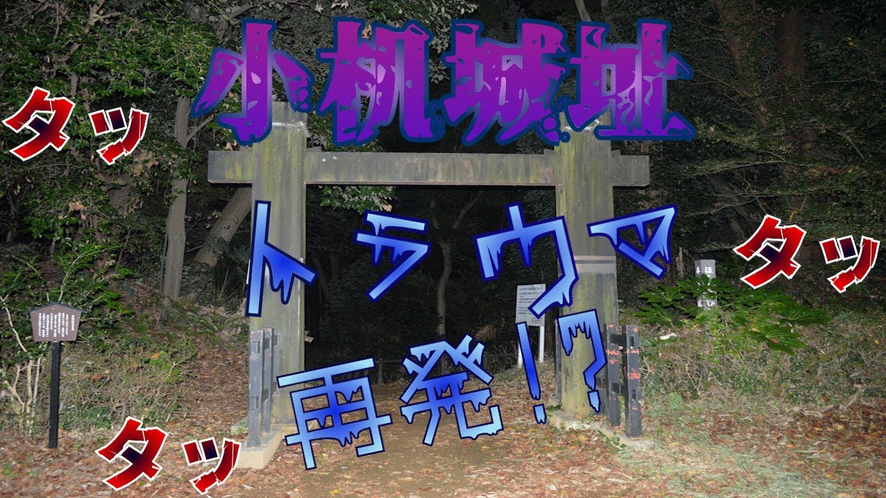 【心霊】激怖 夜の小机城 空耳!?不気味な快音に冷や汗が止まらない…