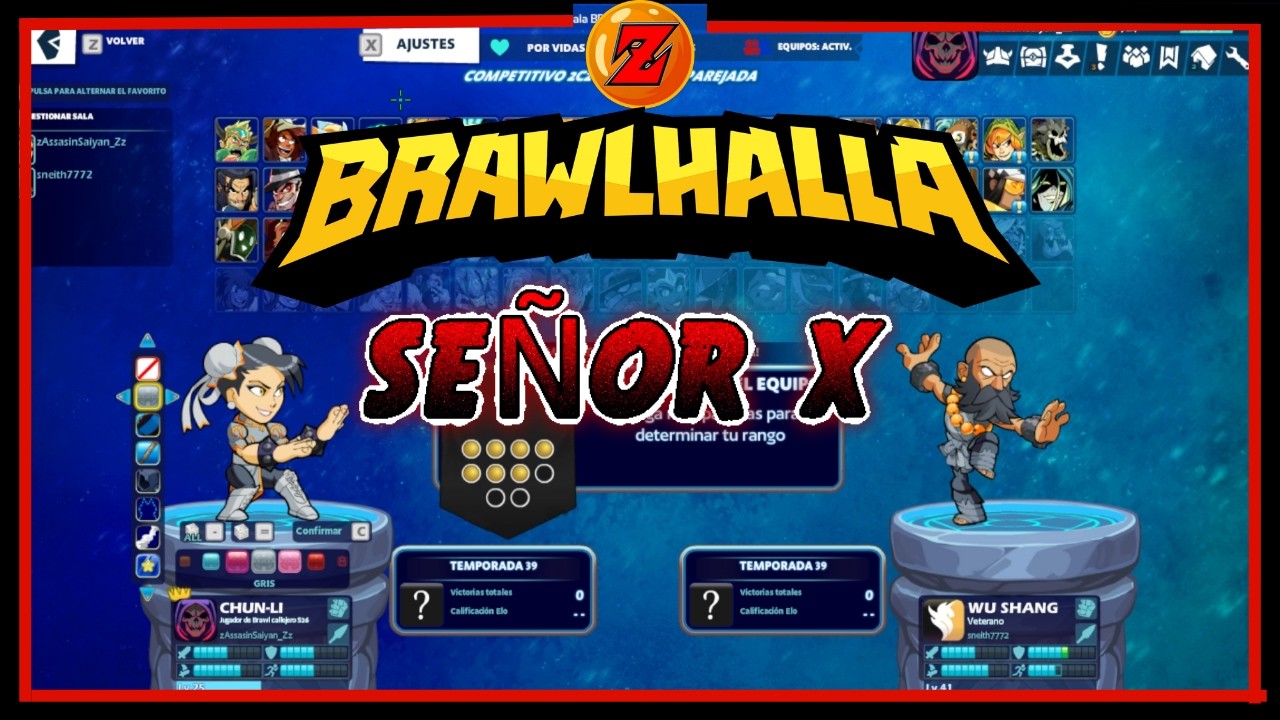BrawHalla con el Señor X