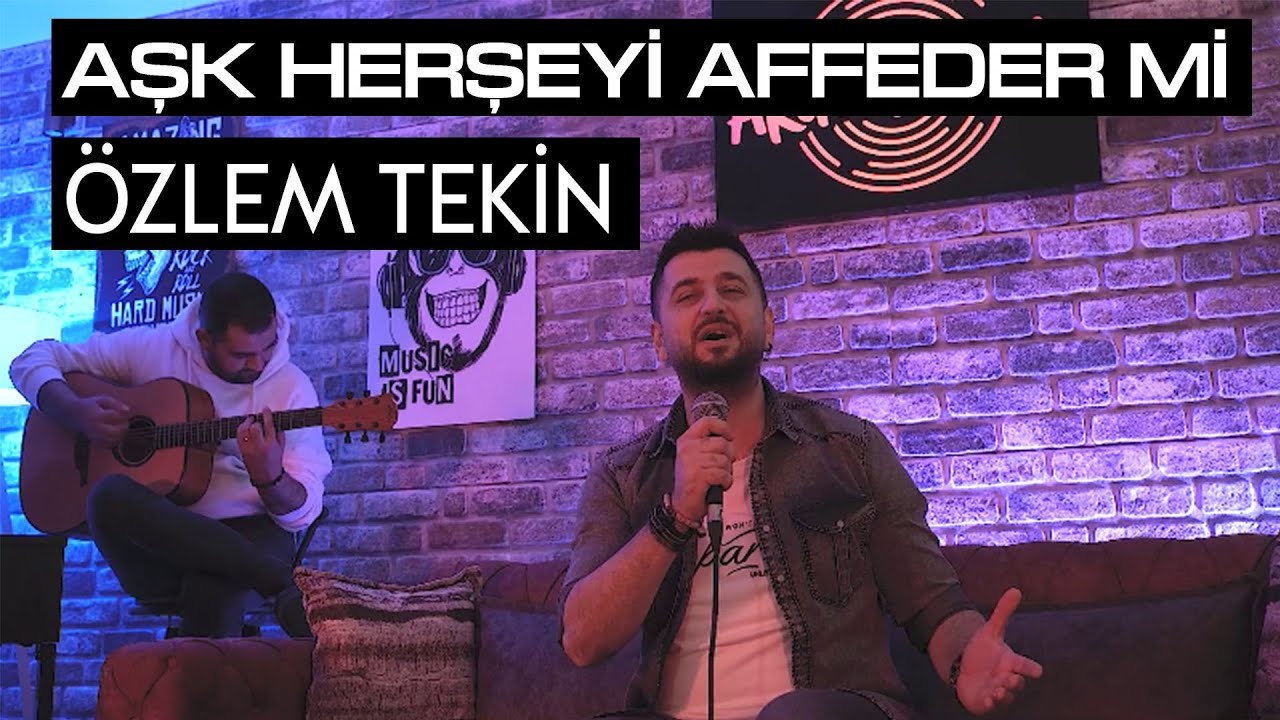 Özlem Tekin - Aşk Herşeyi Affeder Mi | Akustik Cover - Akustik Müzik