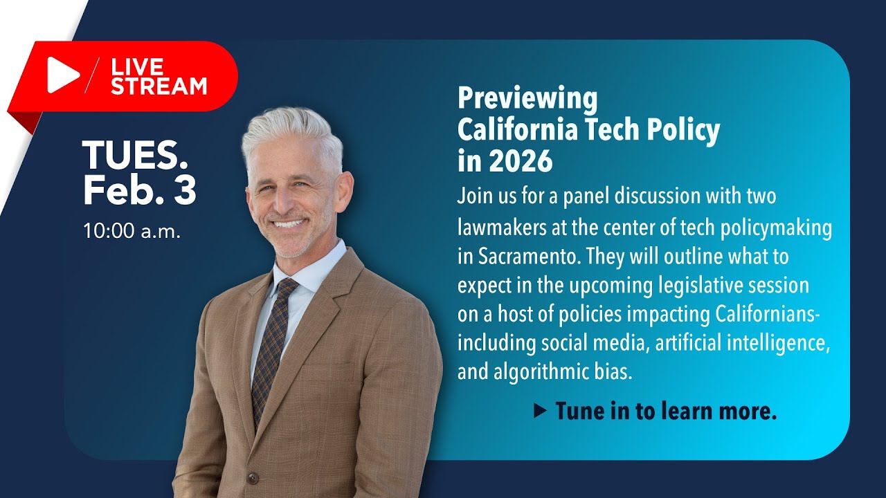 Lowenthal Hosts Webinar to Preview California Tech Policy in 2026