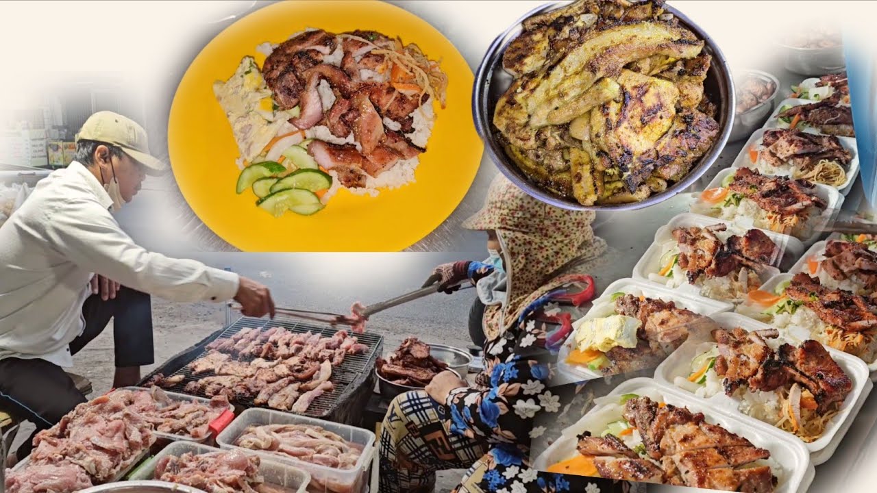 Phát hiện quán cơm sườn cọng bì chả trứng chỉ 30k quá rẻ khách mua nườm nượp