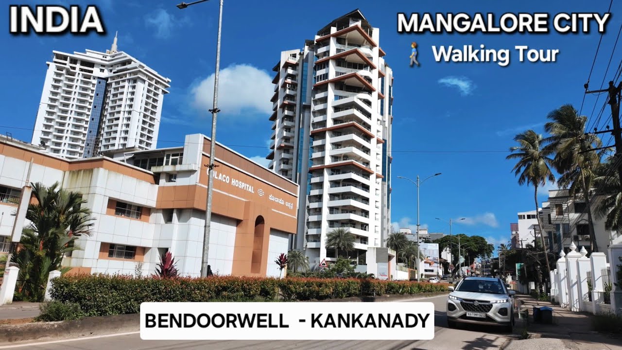 Walking Tour of Mangalore, INDIA | Bendoorwell and Kankanady Streets #mangalore #kankanady