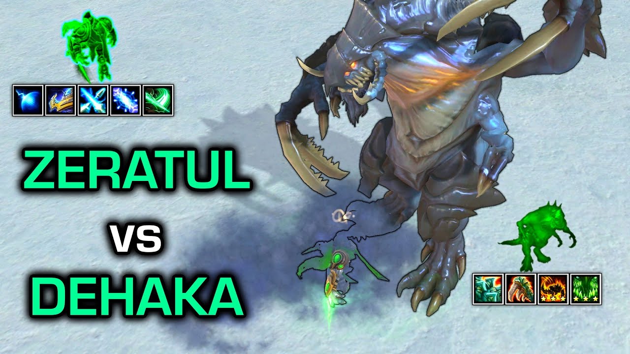 Can Zeratul take on Dehaka?