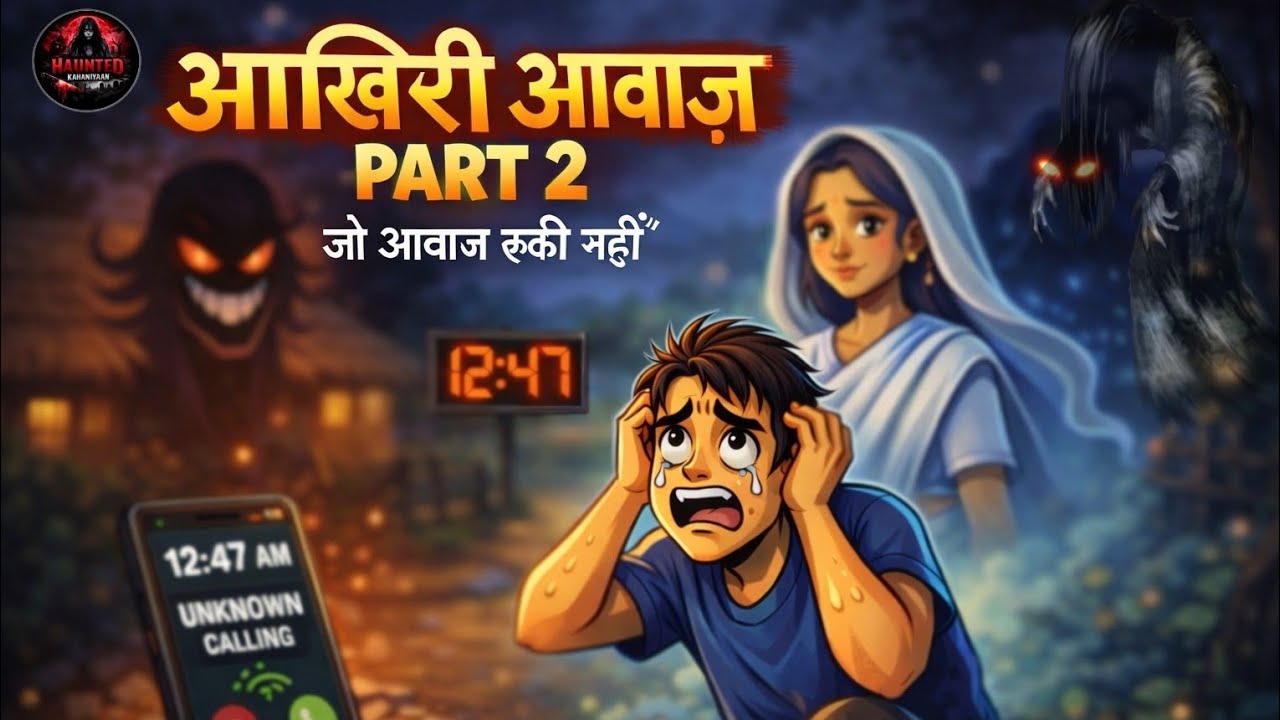 आखिरी आवाज PART2।।😱😨