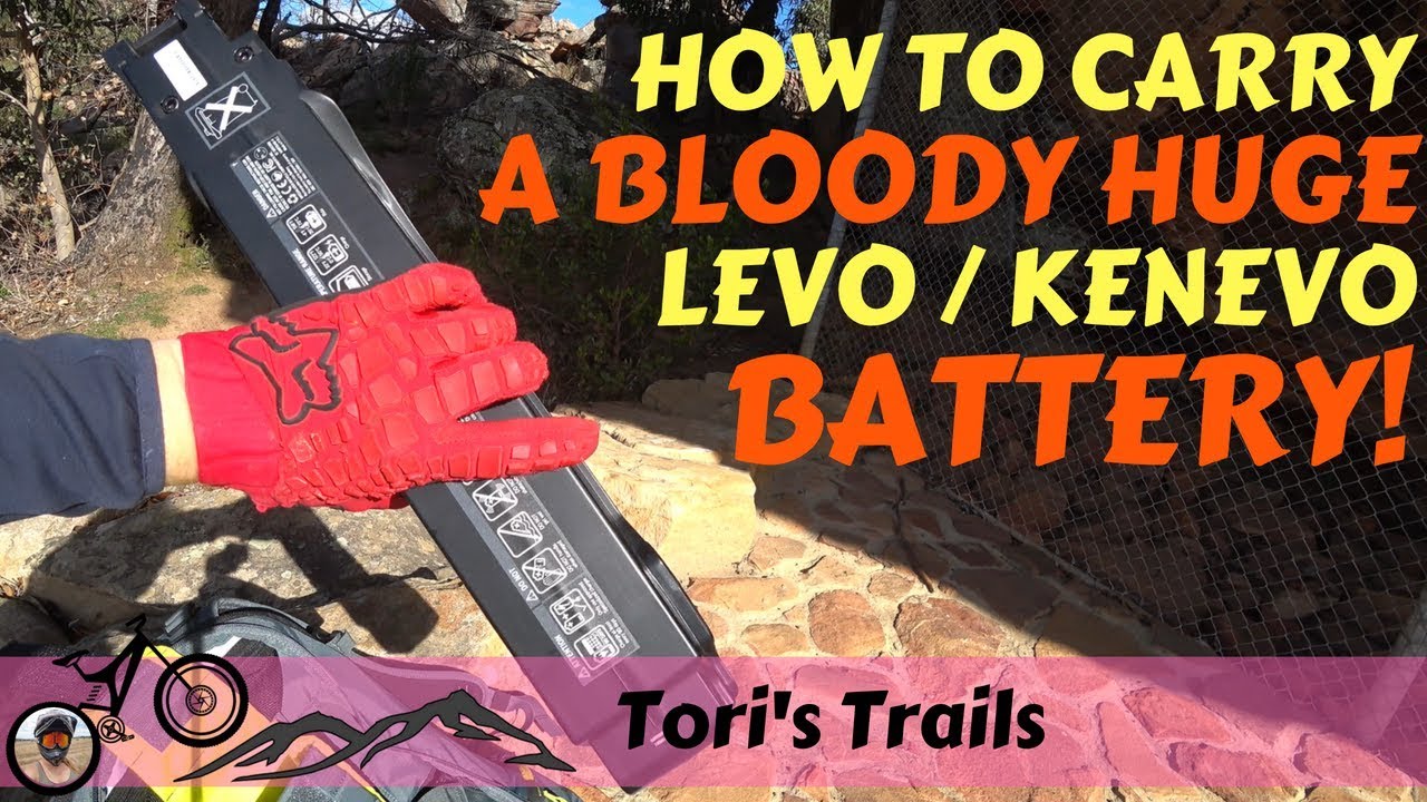 How to carry the Turbo Levo / Kenevo Battery - in an EVOC E-Ride Backpack