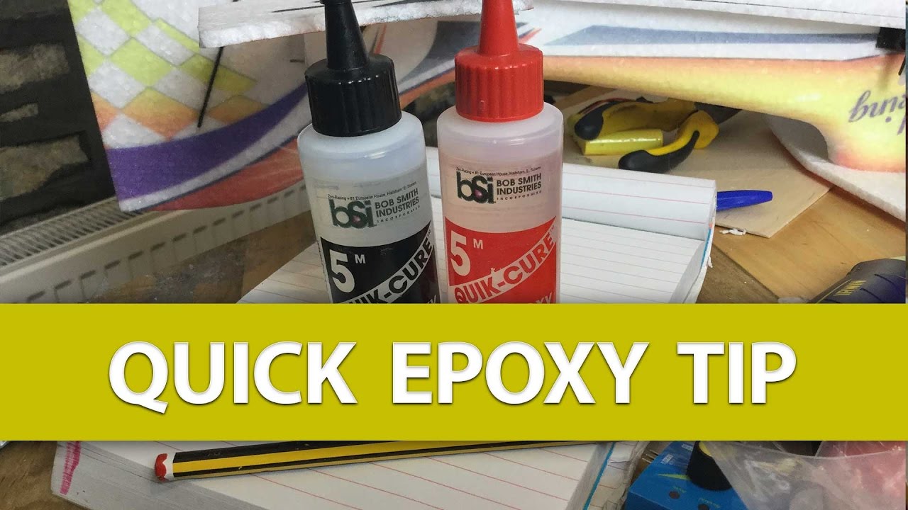 QUICKY: 2 Simple Tips for Using Epoxy with RC Models