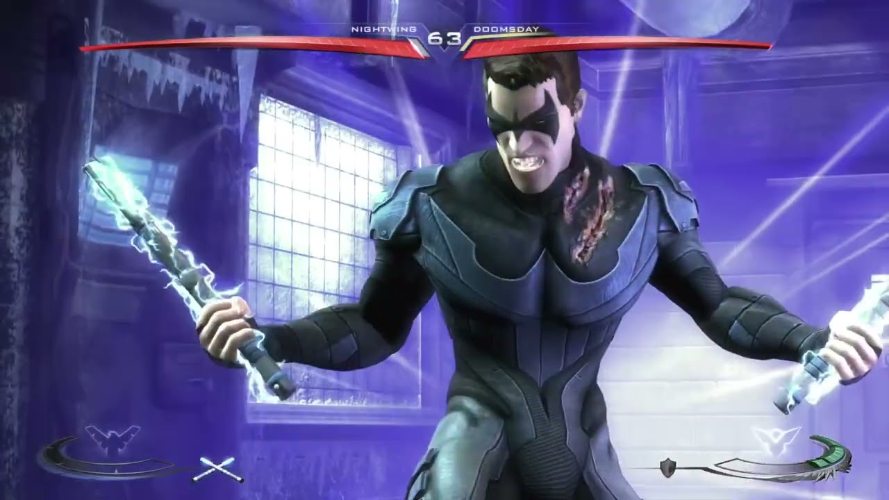 NIGHTWING vs DOOMSDAY - Injustice Gods Among Us Ultimate Edition 2013
